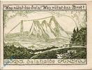 Notgeld 50 Pf. -A- Röhrigshöfe , Notgeld 50 Pfennig Schein -A- in kfr. M/G 1132.1 , Hessen um 1922 -