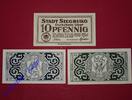 Notgeld De 3 Scheine -o.WZ- Siegburg , Set --o.Wz-- mit 3 Scheinen in kfr. M/G 1225.2 , Westfalen von 1921 -