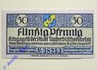 Notgeld DE 50 Pf. Notgeld Tauberbischofsheim , Baden , Einzelschein über 50 Pfennig , Tieste 7295.05 , von 1918 , Verkehrsausgabe -