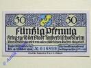 Notgeld DE 50 Pf. Notgeld Tauberbischofsheim , Baden , Einzelschein über 50 Pfennig , Tieste 7295.01 , von 1918 , Verkehrsausgabe -