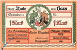 Seriennotgeld Deutschland 1 Mark Schein o.Kn Notgeld Thale , 1 Mark Schein Ohne Kennummer , Mehl Grabowski 1320.14 B , von 1921 , Sachsen Anhalt Serien Notgeld -