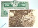 Serienscheine DE 50 Pf. Nr.1 Notgeld Thale , Bodetalausgabe , 50 Pfennig Schein Nr 1 , Mehl Grabowski 1320.21 , von 1921 , Sachsen Anhalt Serien Notgeld -