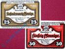 Kleingeld 1914-1922 DE 2 Scheine kpl. Notgeld Trachenberg , kompletter Satz mit 2 Scheinen , Tieste 7390.10 - 11 , von 1919 , Schlesien Verkehrsausgabe -
