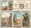 DE 6 Scheine kompl. Notgeld Treffurt , Set mit 6 Scheinen kfr. Mehl Grabowski 1338.2 , von 1921 , Thüringen Seriennotgeld -