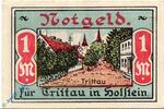 Notgeld De 1 Mk. Nr.3 Notgeld Trittau , 1 Mark Schein Nr 3 , grün , Mehl Grabowski 1347.3 , Schleswig Holstein Serien Notgeld -