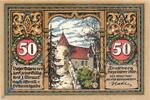 Notgeld De 50 Pf. Nr.2 Notgeld Trostberg , 50 Pfennig Schein Nr 2 , Mehl Grabowski 1348.1 , von 1920 , Bayern Seriennotgeld -