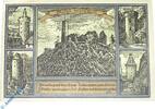 Serienscheine DE 2 Mk. Nr.3 Notgeld Weinheim , 2 Mark Schein Nr 3 , Burg Windeck , Mehl Grabowski 1402.1 , Baden Wüttemberg Seriennotgeld -