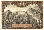 Serienscheine DE 2 Mk. Nr.5 Notgeld Weinheim , 2 Mark Schein Nr 5 , Weinlese , Mehl Grabowski 1402.1 , Baden Wüttemberg Seriennotgeld -