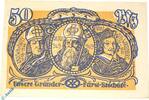 Serienscheine DE 50 Pf. Notgeld Wiedenbrück , 50 Pfennig Schein , Mehl Grabowski 1423.1 a , von 1921 , Westfalen Seriennotgeld -