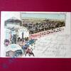 Ansichtskarten Postkarte Ansichtskarte Freienwalde , Kurhaus, See, Totale , gel. 1898 , Brandenburg -