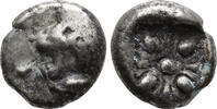 AR Diobol or Hemihekte Late 6th-early 5th centur Greek/Roman Provincial IONIA. Miletos. 