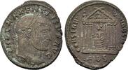 Roman Imperial Follis Maxentius (307-312). Silvered bronze Follis -