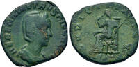 Roman Imperial Sestertius Herennia Etruscilla (Augusta, 249-251). Æ Sestertius -