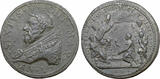 Papal States / Kirchenstaat Medal 1591 1585-1590 Sixtus V R2. XF