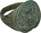 Byzantine empire Bronze ring VII° century ca