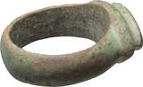 Byzantine empire Bronze ring VII° century ca