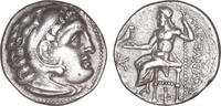  Drachm Drachme 336-323 MAVİ KRAL KREDİLER Alexander III Büyük XF / ... 150,00 EUR + 18,00 EUR nakliye