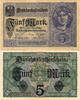 Germany Deutschland 5 MARK 1917 -