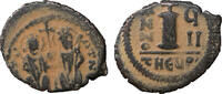 Byzantine empire 10 Nummi Justin II -