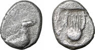 THRACO-MACEDONIAN REGION Obol 5th century BC -