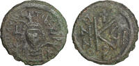 Byzantine Empire Half Follis Maurice Tiberius -