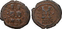 Byzantine Empire follis Justin II -