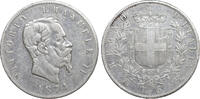 Kingdom of Italy 5 Lire Milan Victor Emmanuel II -