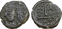 Byzantine empire 10 Nummi Catania Heraclius -