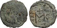 Byzantine empire Follis Seleucia Isauriae mint Heraclius, with Heraclius Constantine. Æ Follis. 10.30 gr. – 30.00 mm. Seleucia -