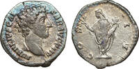 Roman Empire Denarius 139-161 AD Marcus Aurelius , as Caesar Iridescent toning. XF