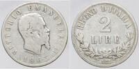 Kingdom of Italy 2 Lire 1863 Naples Victor Emmanuel II -