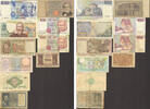 Lot of 10 Banknotes Kingdom Republic of Italy -