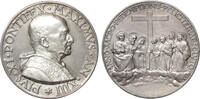 Papal States Kirchenstaat Vatikan Silver Medal 1934 Pius XI -