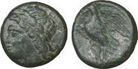 SICILY, Syracuse Bronze 287-278 BC Hiketas II VF/XF 98.28 US$  +  34.69 US$ shipping