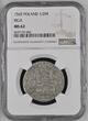 Poland / Free City Riga 1/2 Mark 1565 Free City Riga (1561-1581) - NGC MS62 NGC MS 62