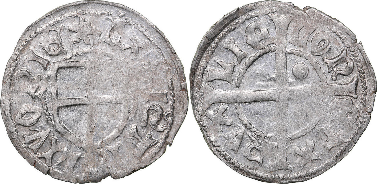 LIVONIA / Reval 1 Schilling (1471-83) Reval (Tallinn) Bernd von der Borch  (1471-1483) XF | MA-Shops