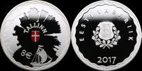 Estonia Estonia 8 euro 2017 - Hanseatic City of Tallinn -