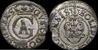 Livonia / Riga Solidus Swedish Occupation, Riga solidus - Gustav II Adolf (1611-1632) -