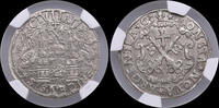 Poland / Free City Riga 1/2 Mark Free City Riga (1561-1581) - NGC MS62 -