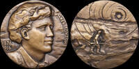 USSR / Russia 1977 Medal 100th anniversary of the birth of Jack London UNC 63.59 US$  +  17.34 US$ shipping