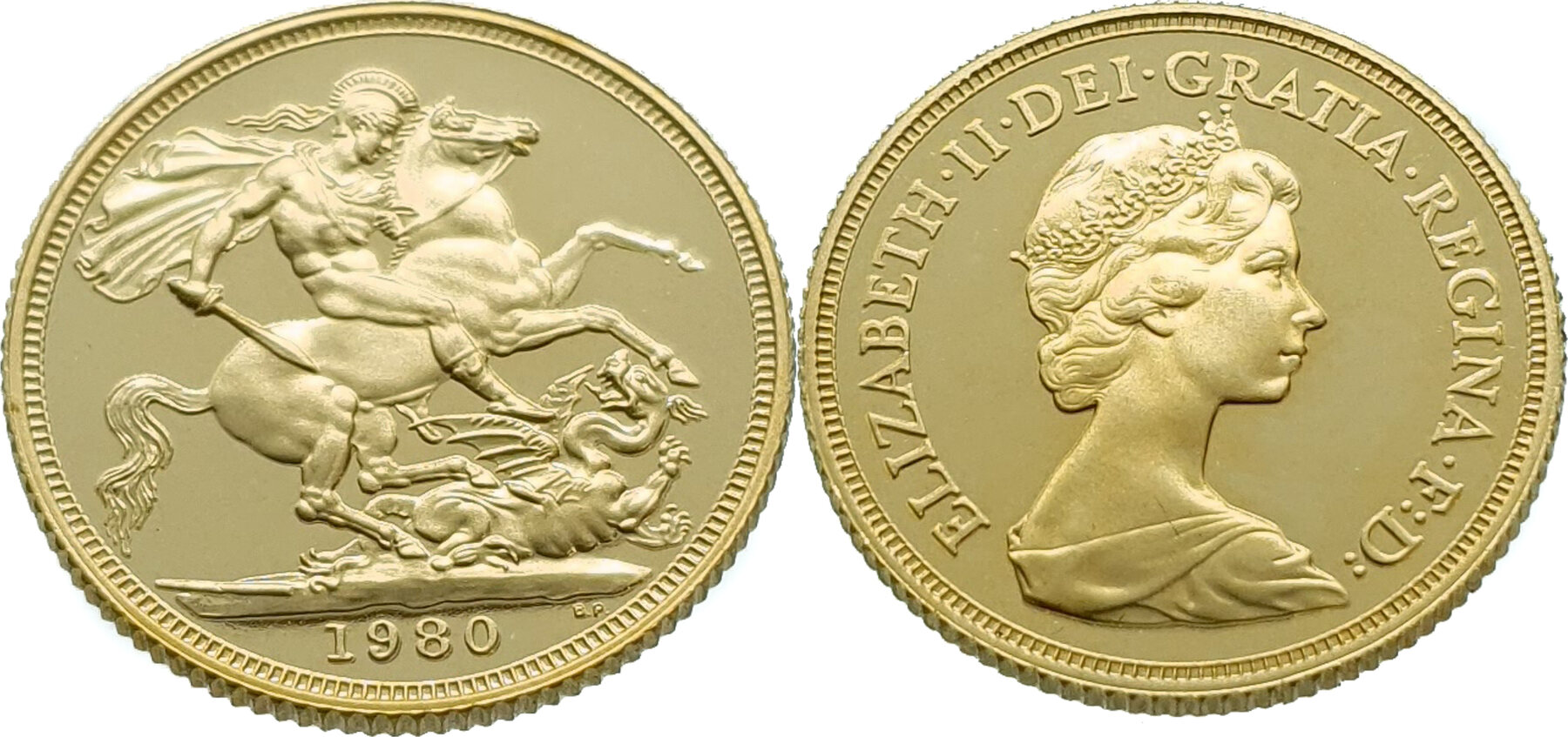 United Kingdom Sovereign 1980 Elizabeth II - Gold Proof | MA-Shops