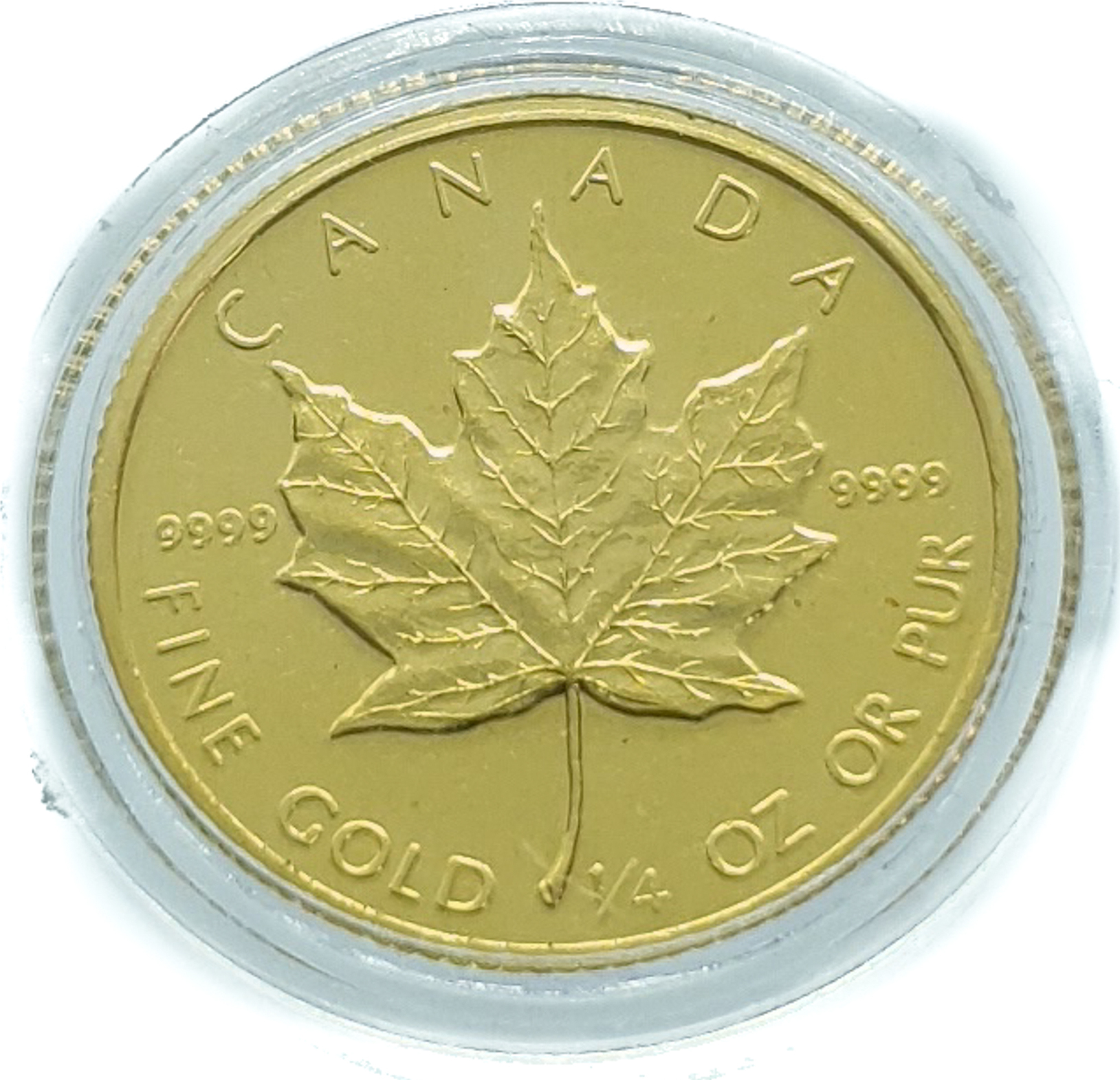 Canada 10 Dollars 1988 Elizabeth II - 1/4 Oz Maple Leaf - Gold UNC