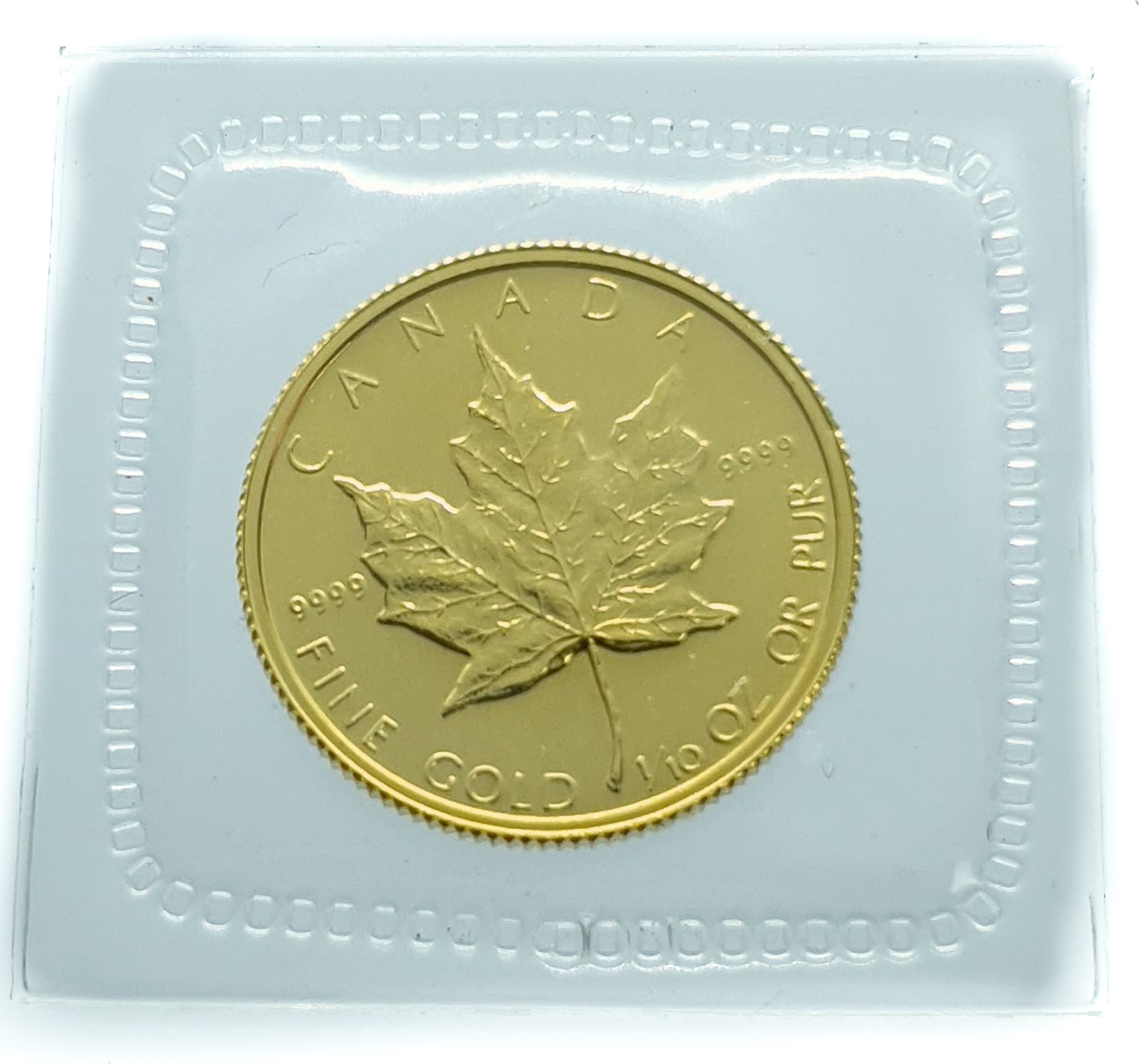 Canada 5 Dollars 1986 Elizabeth II - 1/10 Oz Maple Leaf - Gold BU | MA-Shops