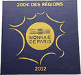 France 200 Euro 2012 Des Régions - Gold Proof