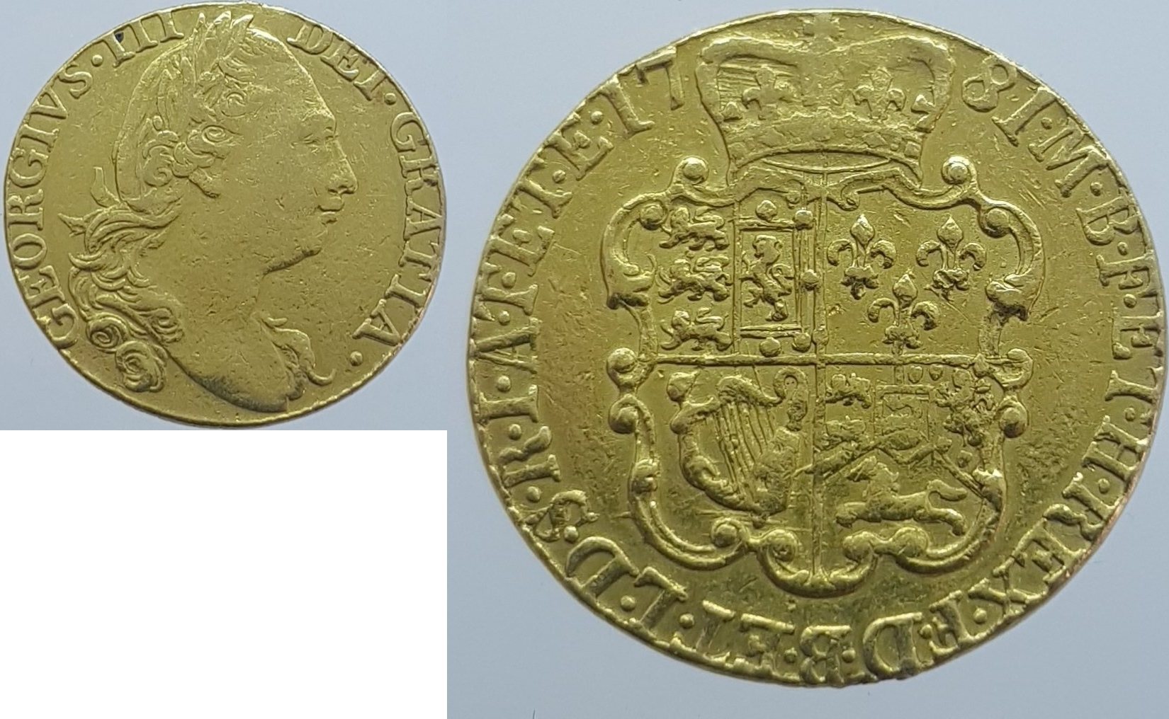 United Kingdom 1 Guinea 1781 George III - Gold Extremely Fine | MA-Shops