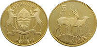 Botswana 5 Pula 1986 Wildlife - Gold PP 15,801.60 元15,385.77 元  ＋  232.45 元 运费