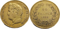 France 40 Francs 1834-A Louis Philippe I - Gold Very Fine 10,395.79 元  ＋  232.45 元 运费