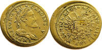 1/2 Pistole 1654 France, Besançon  Very s