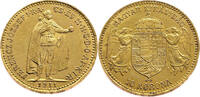 Hungary 10 Korona 1911 Franz Joseph I - Gold EF / FDC 2,902.50 元  ＋  232.45 元 运费