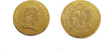 Austrian Netherlands 2 Souverain 1793-A Francis II - Gold EF / FDC